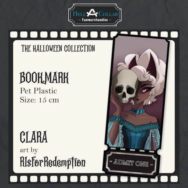 Clara – Bookmark – Hellacollab Halloween Collection
