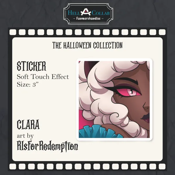 Clara – Sticker – Hellacollab Halloween Collection