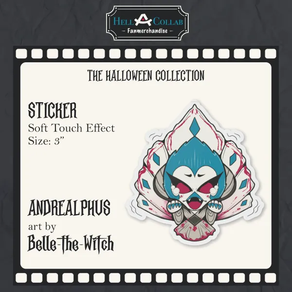 Andrealphus || Sticker || Hellacollab Halloween Collection