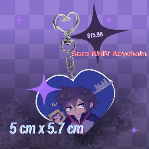 KHIV Sora Heart Keychain