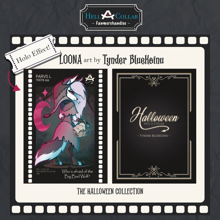 Loona - Fantrading Card - HellACollab Halloween Collection