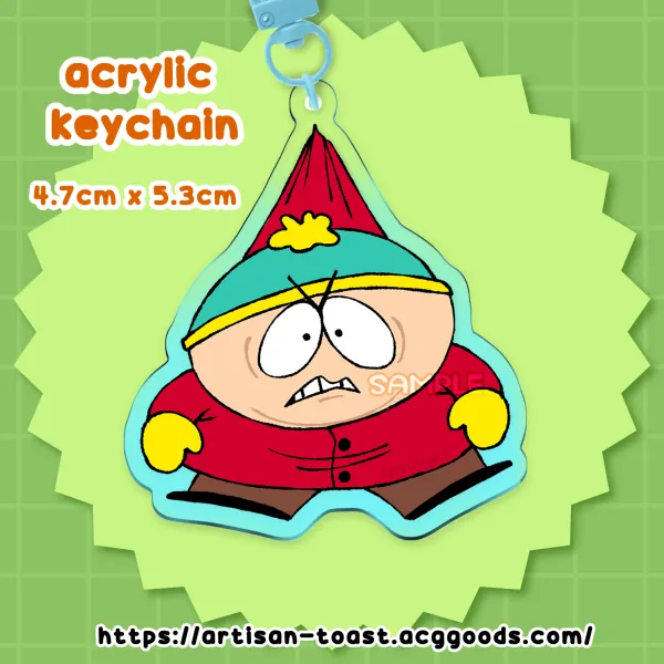 Cartman Acrylic Charm