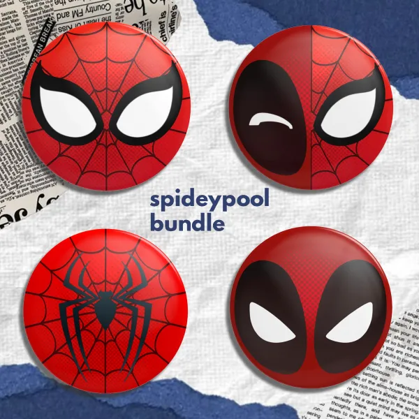 SpideyPool Button Bundle