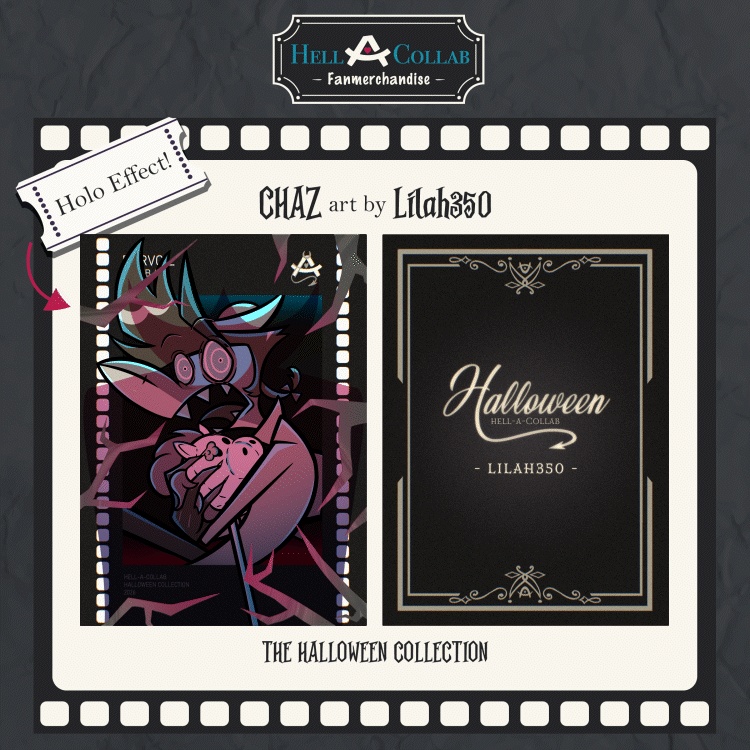 Chaz || Holo Card || Hellacollab Halloween Collection
