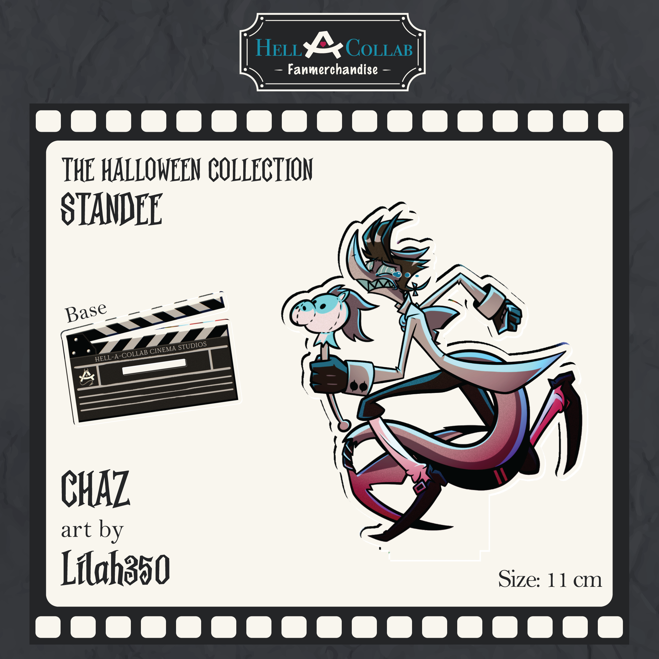 Chaz || Acrylic Standees || Hellacollab Halloween Collection