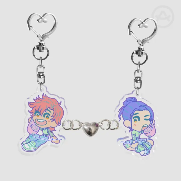 Sylvix Mosi Mosi || Silver Keyring