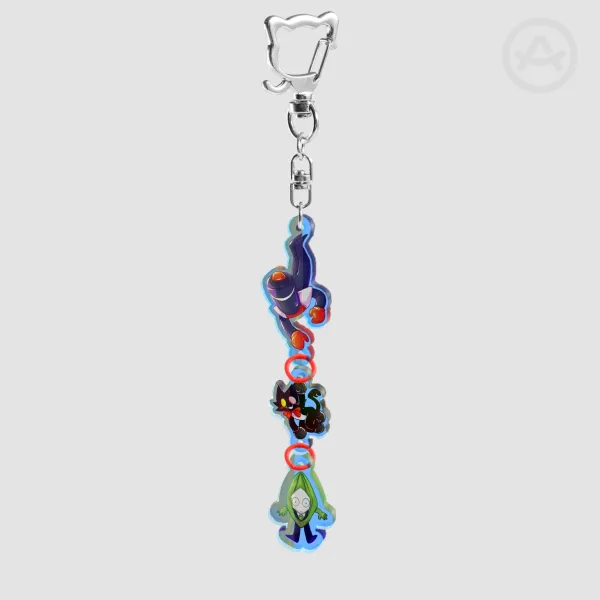 Mike trio Connecting Acrylic Keychains