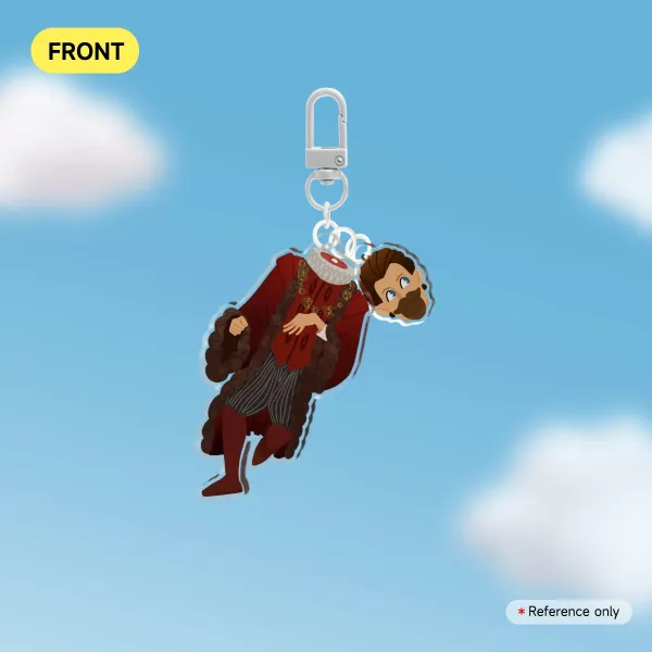 Ghosts Humphrey Keychain