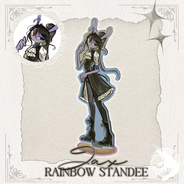 WG Jax - Rainbow Standee