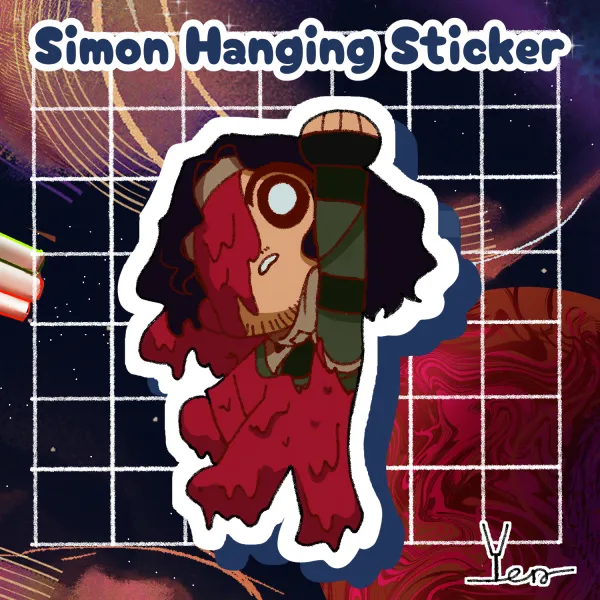 [Iron Lung] Simon Sticker