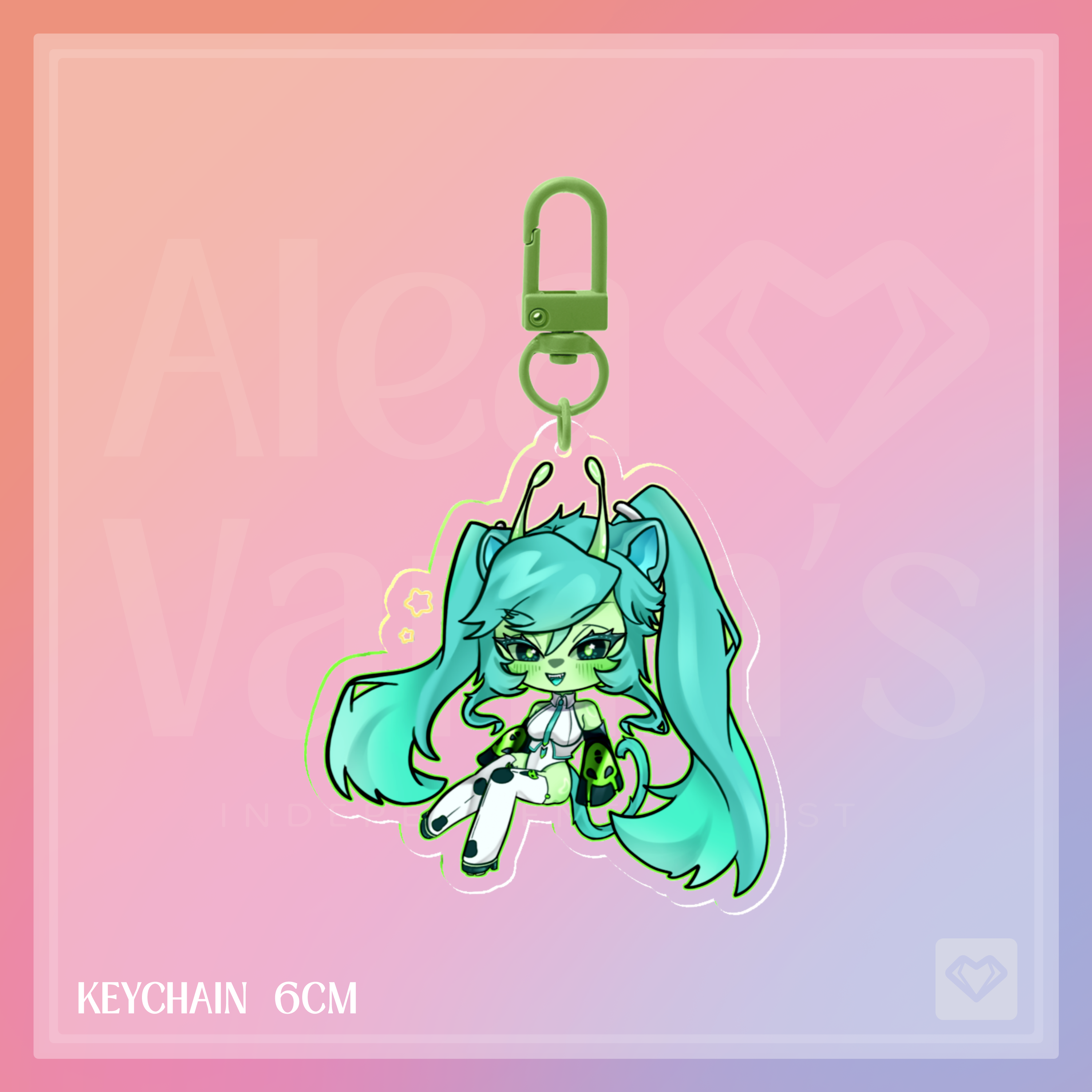 Glorpi Miku | Keychain