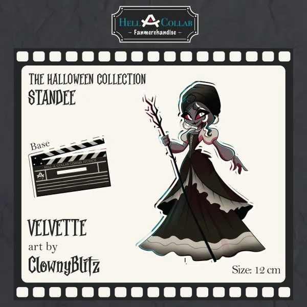 Velvette // Standee // Hellacollab Halloween Collection