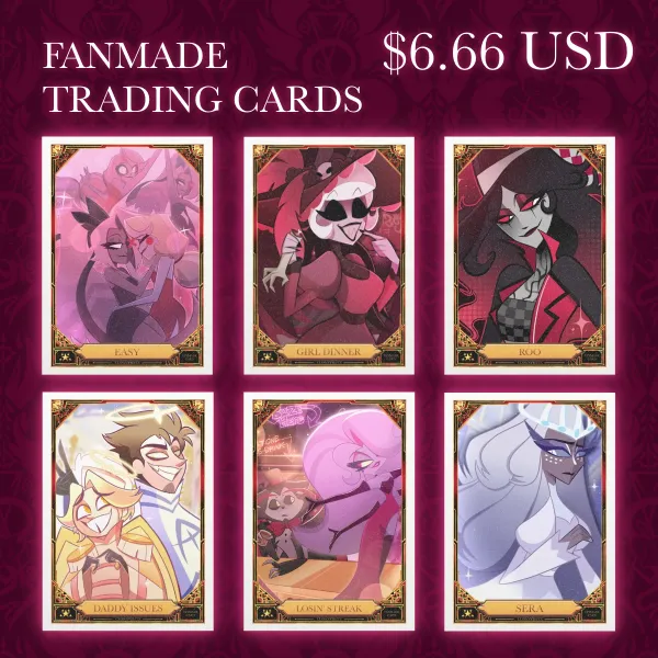 Hazbin Hotel Fan Cards Series 1