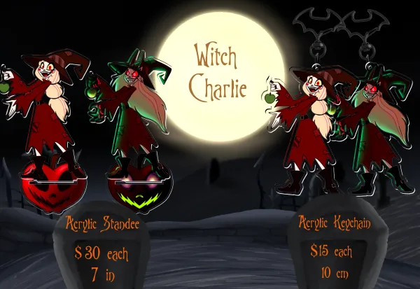 Hazbin Halloween | Witch Charlie Set