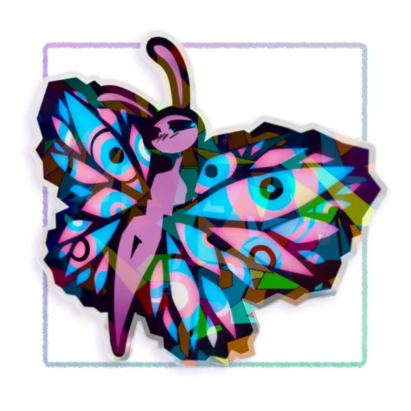 "Caterpillar" (Chibi) | PET Vinyl Sticker