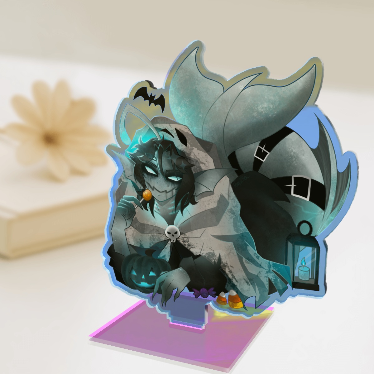 Halloween Sebastian Solace Pressure Rainbow Acrylic Standee 10cm