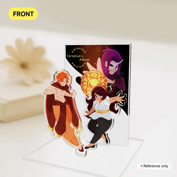 Carnelian's Amulet Double Standee