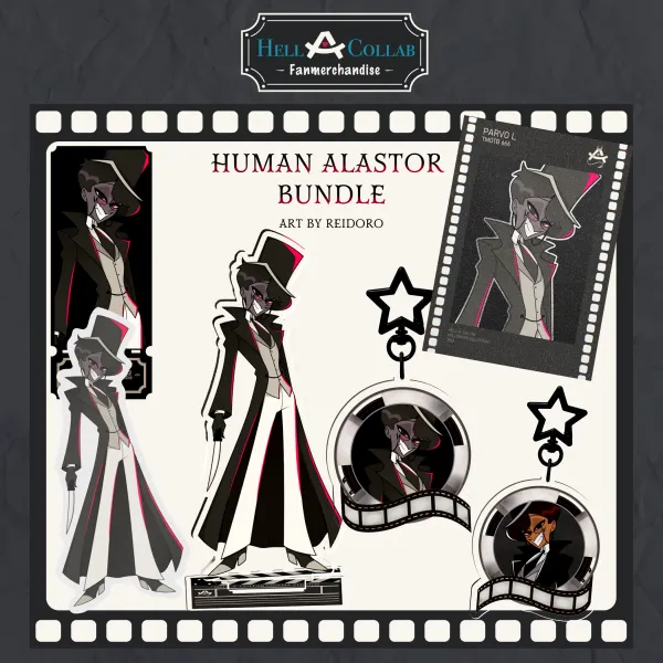 [HH] Human Alastor Bundle • Hellacollab Halloween Collection
