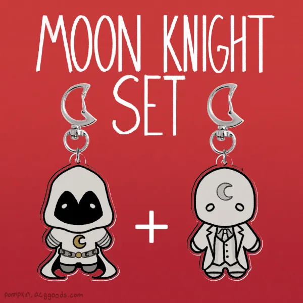 Moon Knight keychains