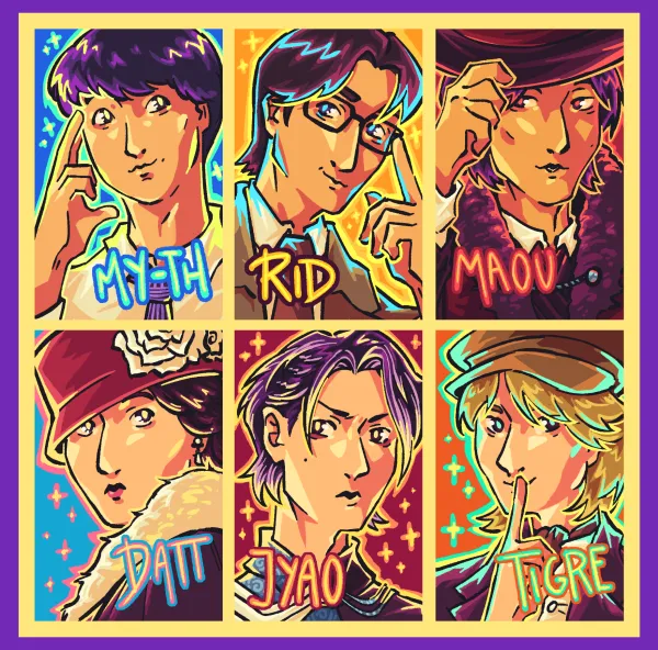 Kamen Rider MY-TH photocards full 6 set