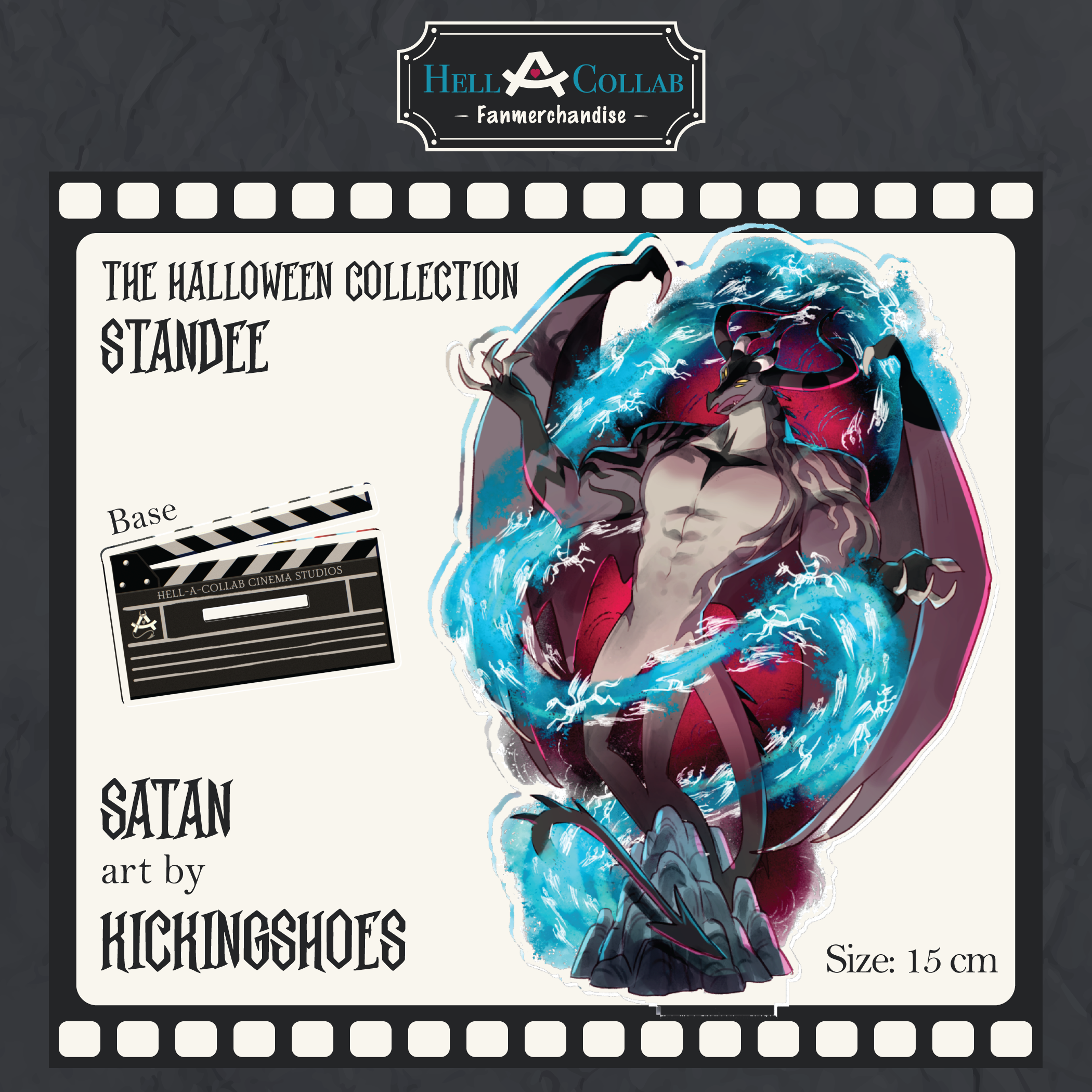 Satan Standee Halloween Hellacollab 