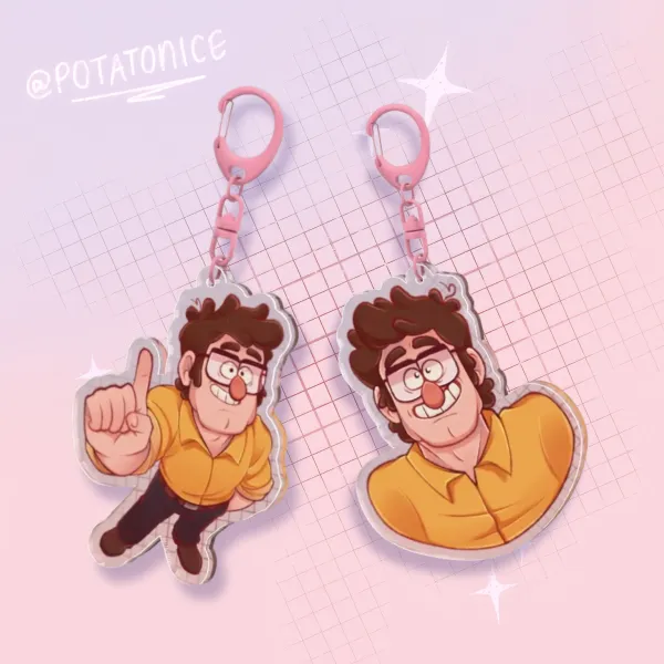 Stanford Pines │ Clear Acrylic Keychains Set
