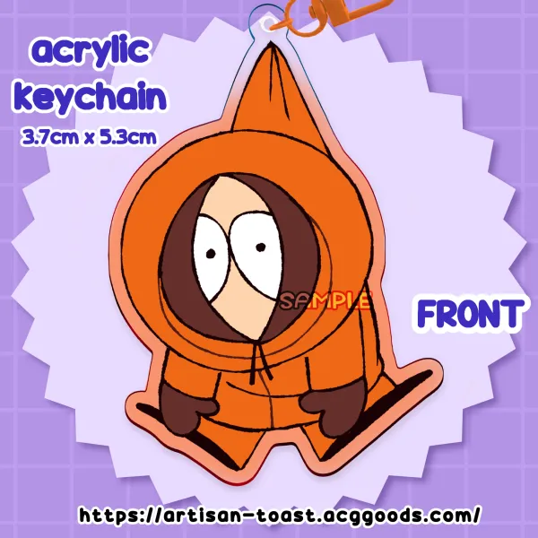 Kenny Acrylic Charm