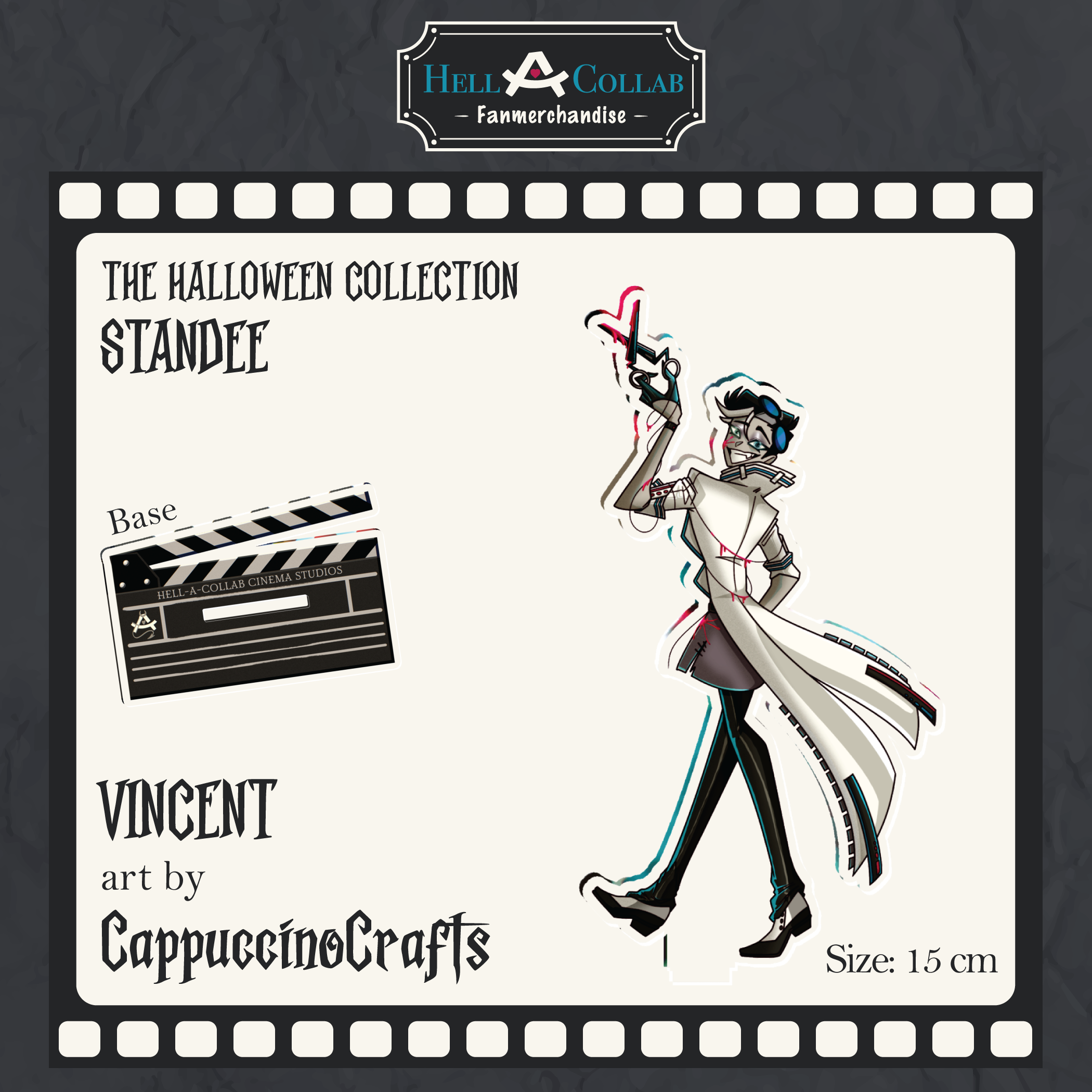 Vincent || Standee || Hellacollab Halloween Collectionlaween collab