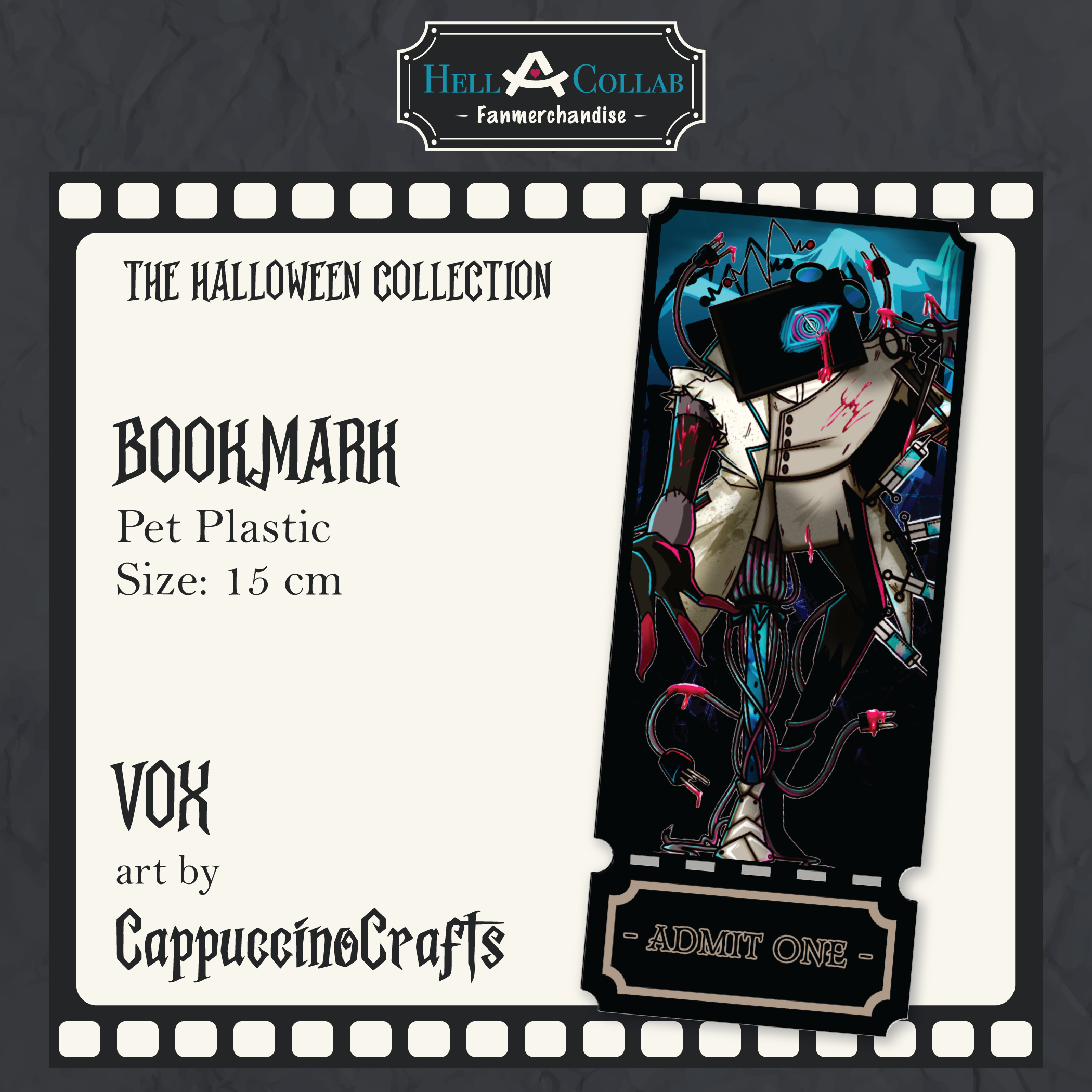 Vox || Bookmark || Hellacollab Halloween Collection