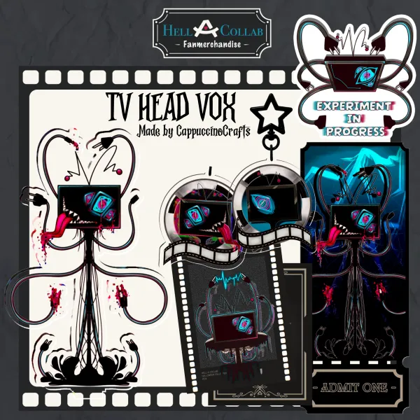 TV Vox || BUNDLE SET || Hellacollab Halloween Collection