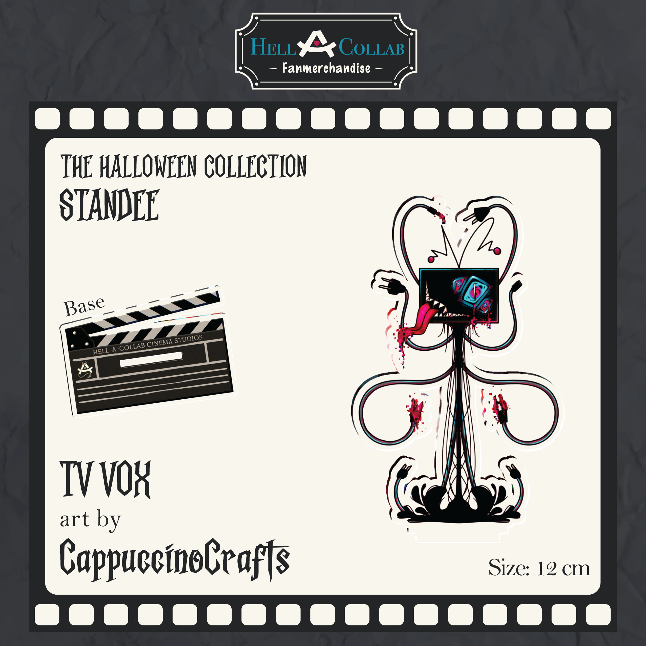 TV Vox || Standee || Hellacollab Halloween Collection