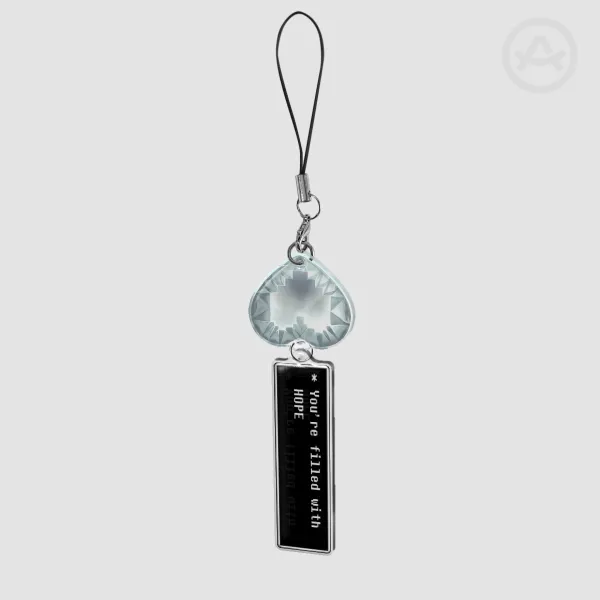 🤍[*You are filled with HOPE] Epoxy Acrylic Phone Charms