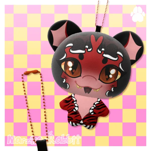 Terrier|| Plush Doll keychain