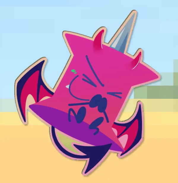 Imp Pin Wood Pin