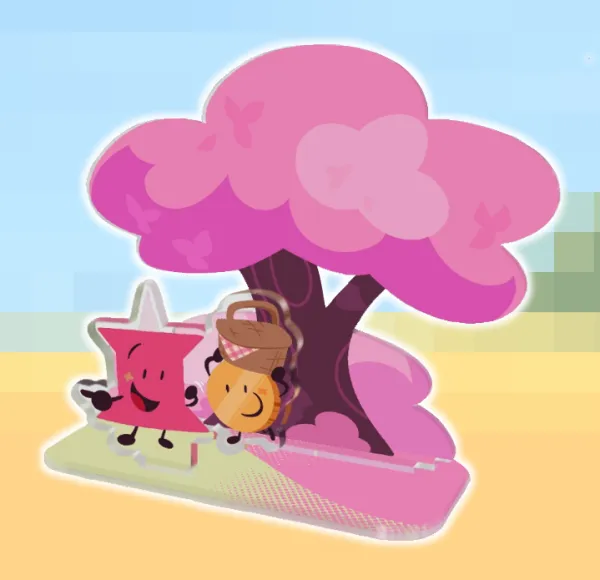 Picnic Date Double Insert Acrylic Standee