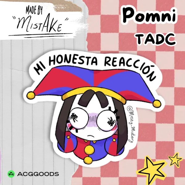 Sticker | Pomni TADC Movie reaction