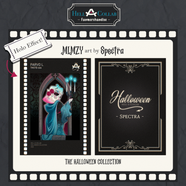 Mimzy Custom Holographic Photocard || Halloween Hell-A-Collab