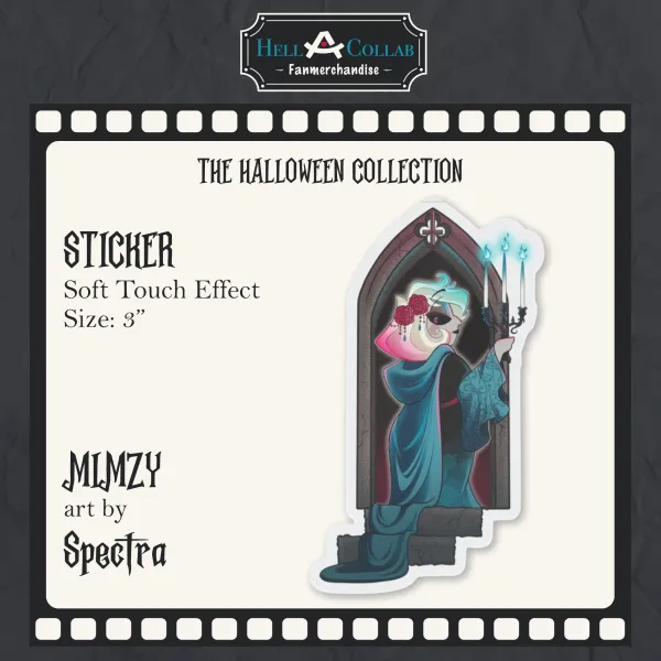 Mimzy Die Cut Sticker || Halloween Hell-A-Collab