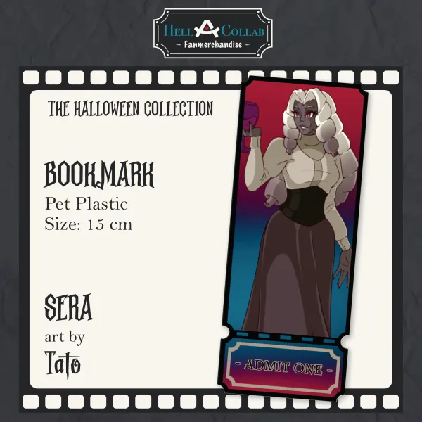 Sera – Bookmark – Hellacollab Halloween Collection