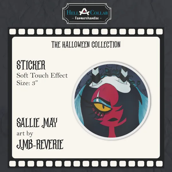 Sallie May Halloween Sticker