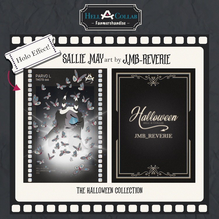 Sallie May Halloween Holo Fan Card