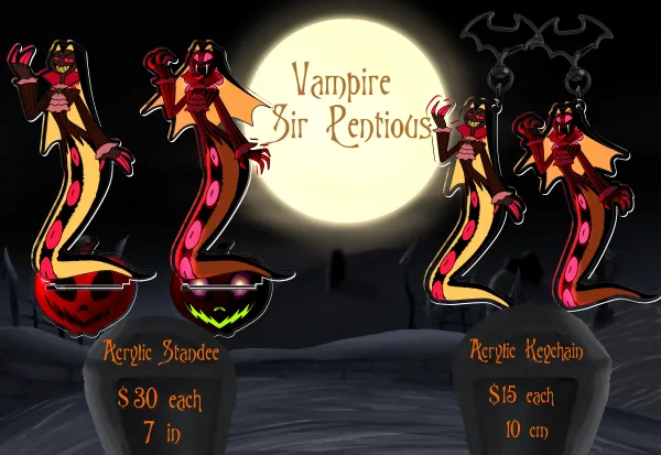 Hazbin Halloween | Vampire Sir Pentious Set