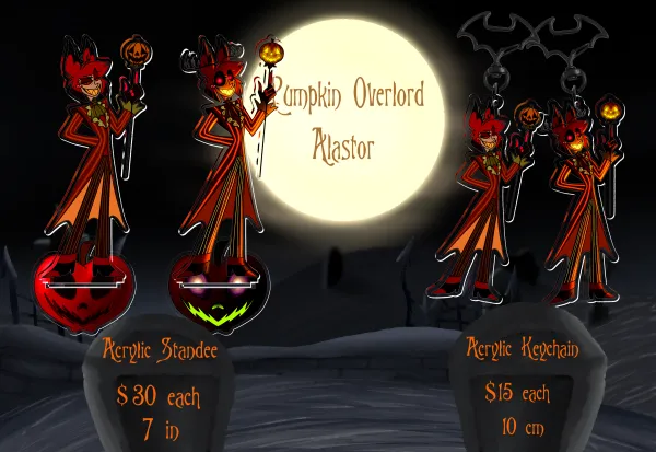 Hazbin Halloween | Pumpkin Overlord Alastor Set