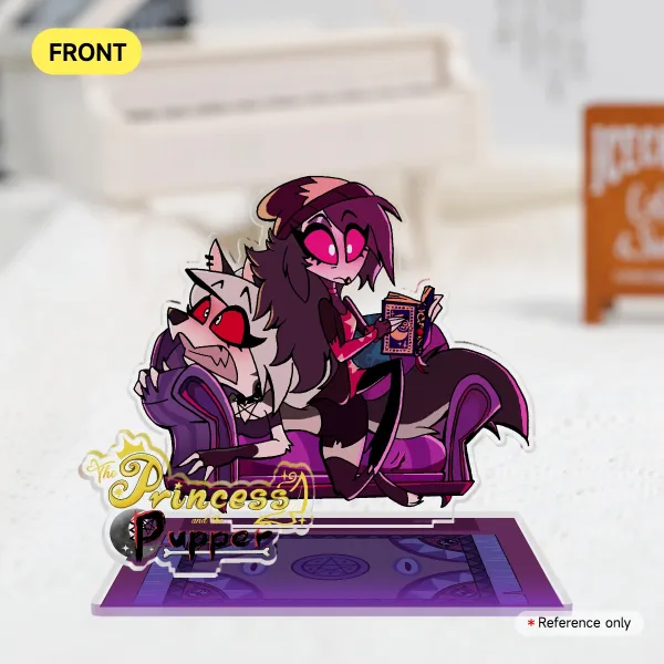 "The Princess and the Pupper" Double Insert Acrylic Standees