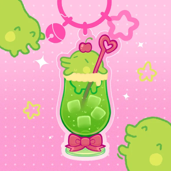 Kuchi Soda Acrylic Key Chain