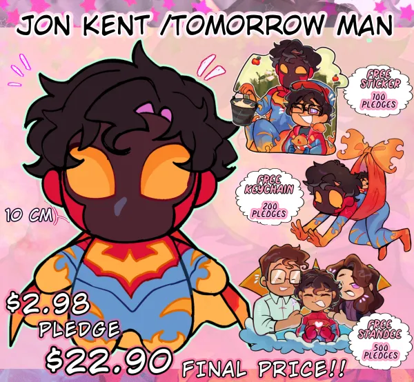 Tomorrow Man ! ( Jon kent ) Plushie !