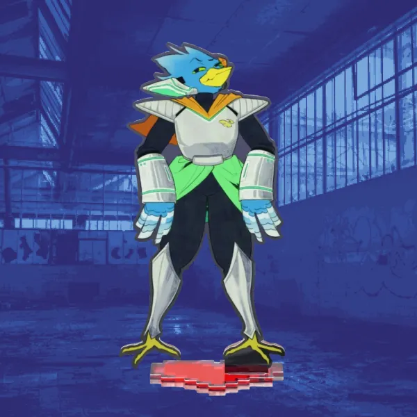 Berdly Clear Acrylic Standee