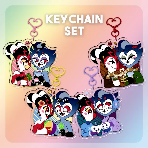 Seasonal Stolitz: Keychain Set