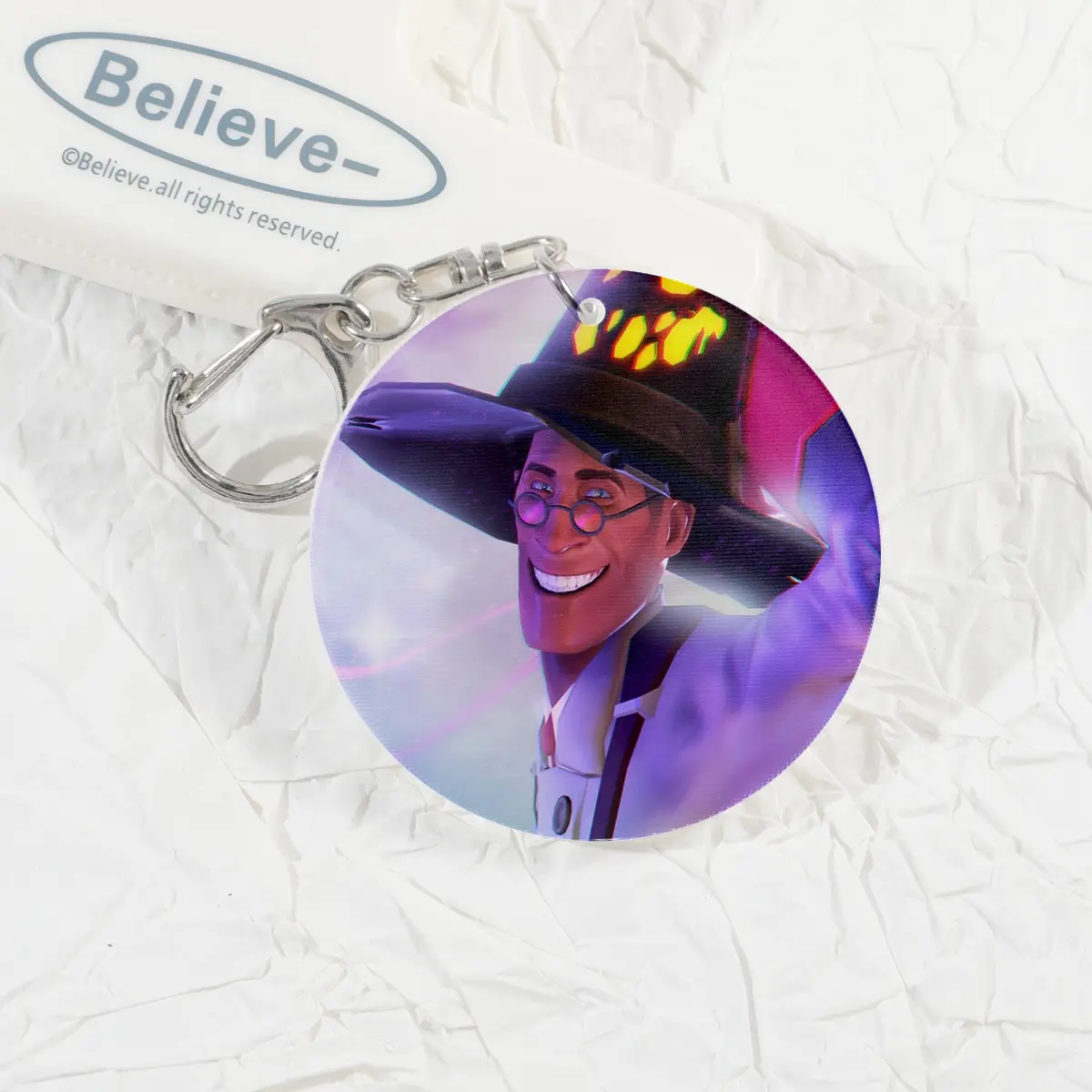 Medic Halloween Lenticular Keychain