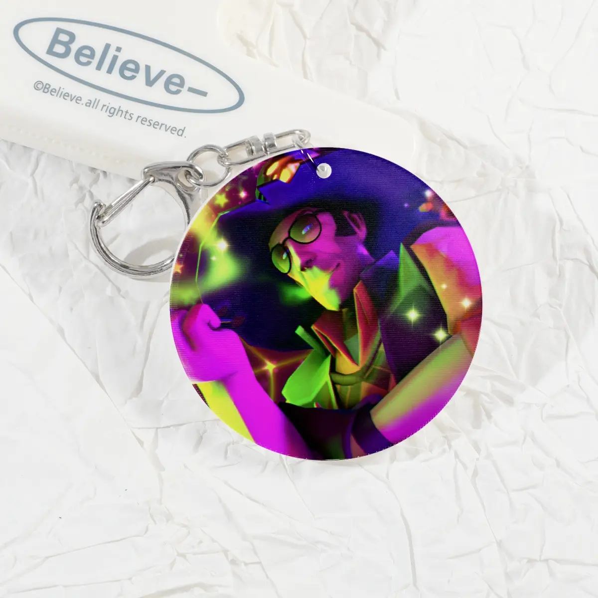 Sniper Halloween Lenticular Keychain